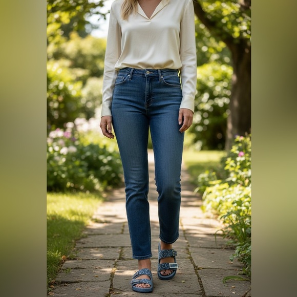 Fendi women’s Denim Blue Sandals - Picture 12 of 12